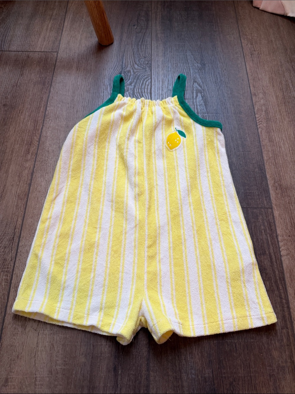 Zara Striped Yellow Romper - Kids